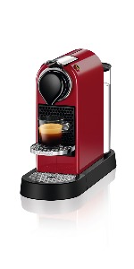 Nespresso Inissia Capsule Coffeemaker 0.6L Water Tank Capacity D40-BK-W