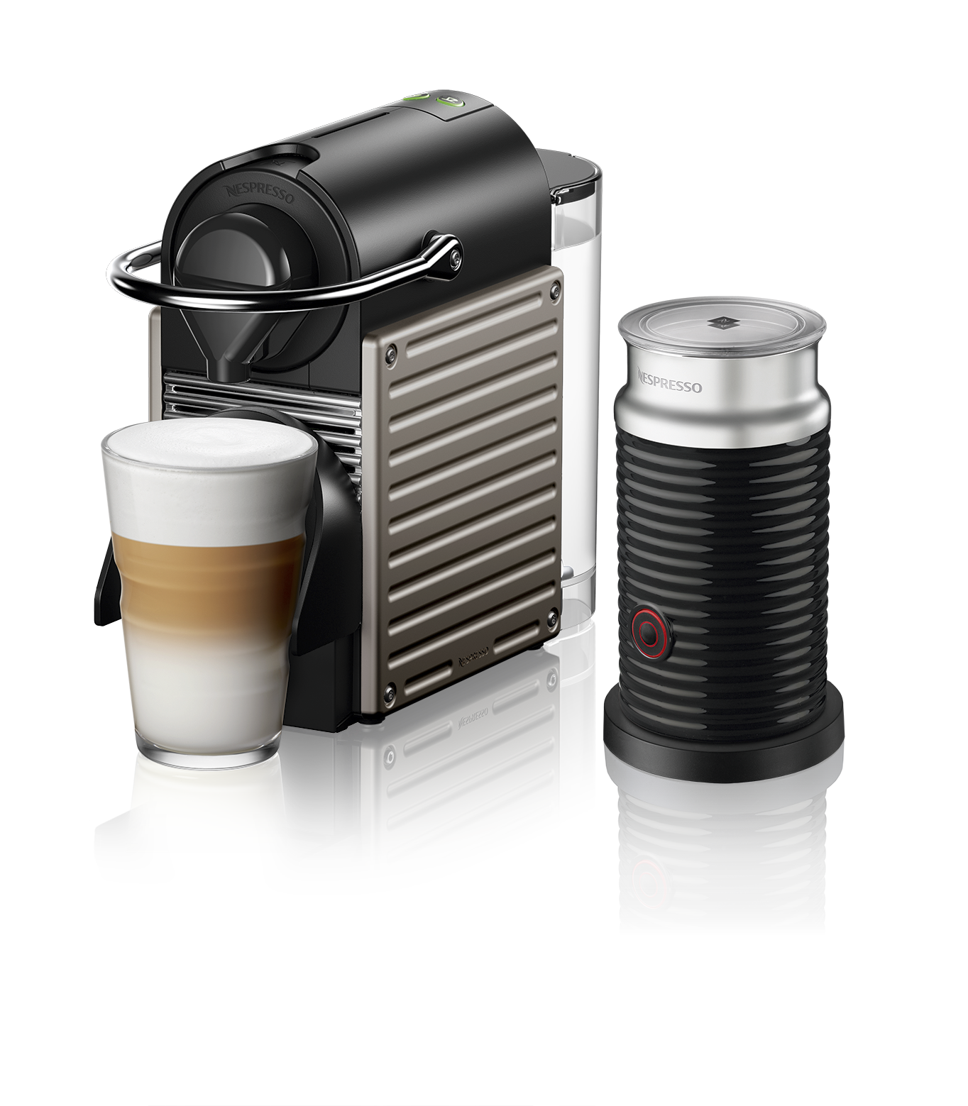 Buy Nespresso Inissia Black and Aeroccino3 Milk Frother