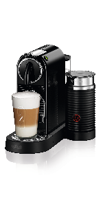 Nespresso Citiz Milk Coffee Machine by DeLonghi Black