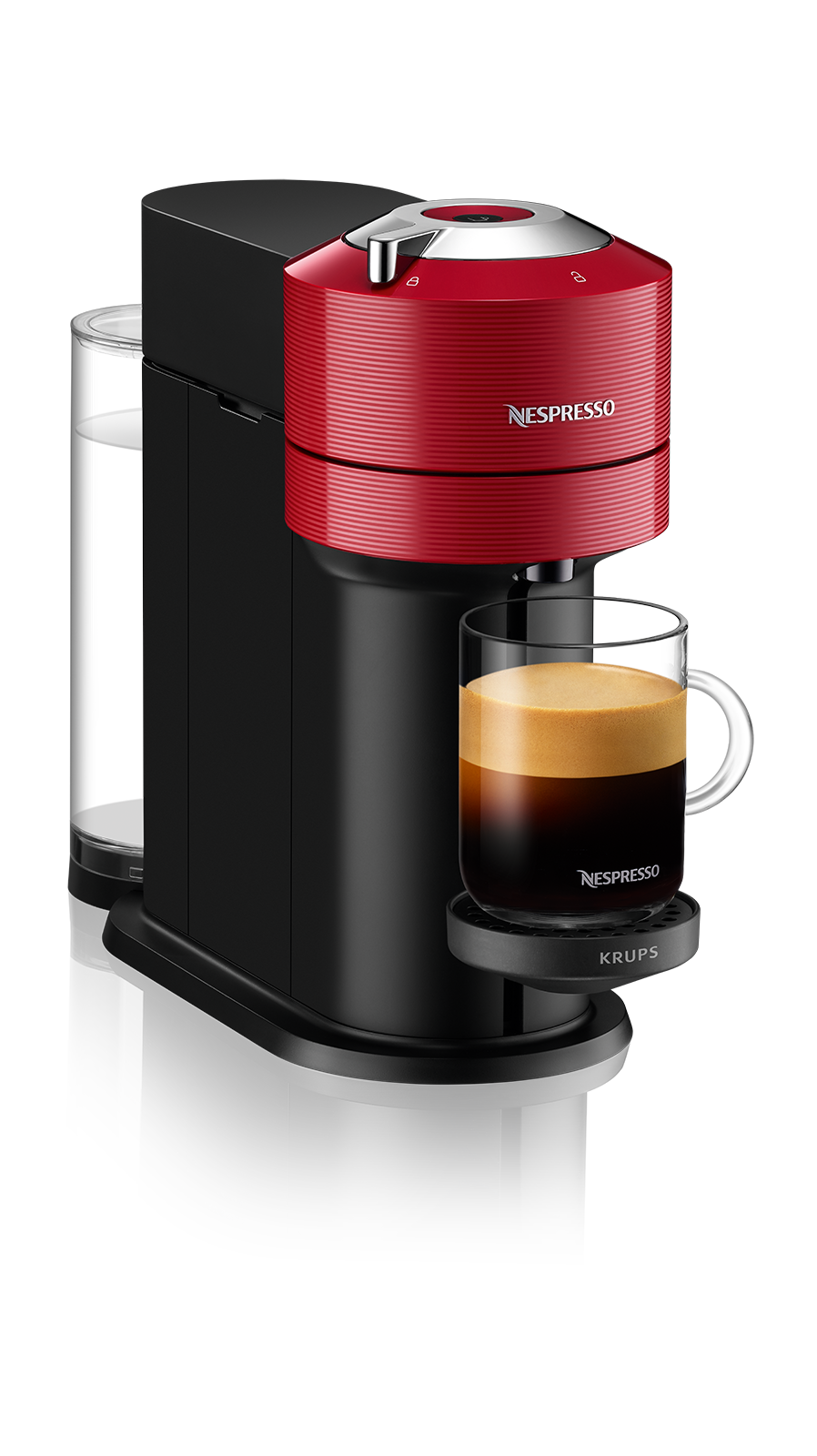 Cafetera de cápsulas  Nespresso® Krups Vertuo Pop XN920410, 1500 W, 0.56  L, Calentamiento 30 s, Tecnología Centrifusion™, Bluetooth, Wi-Fi, Aqua Mint